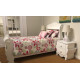 B140-63/95X190X25 WHITE BEDROOM SET