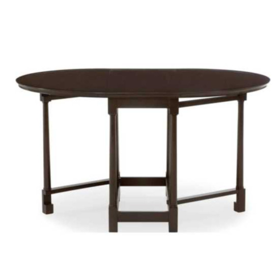 346-124R DROPLEAF END TABLE