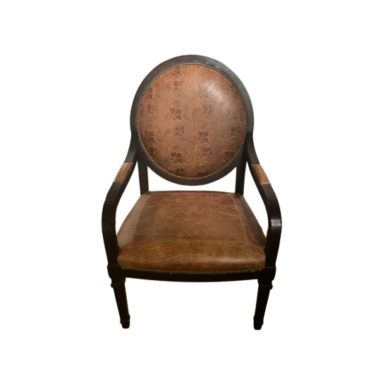 5918 CHAIR F:SHERIDAN COGNAC