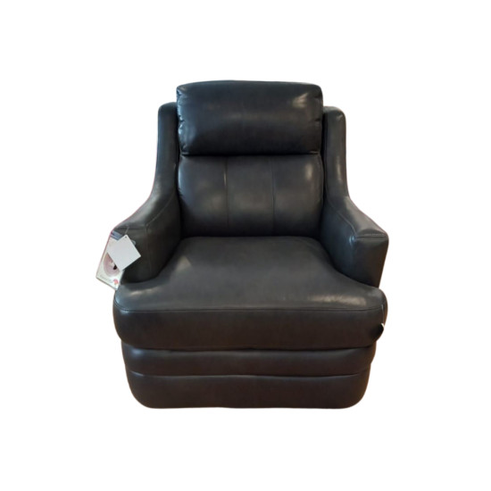 3714-05S SWIVEL CHAIR F:7202-9 SLATE LEATHER